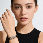 Vintage Edgy Natural Black Obsidian Pixiu Bracelet with 925 Silver Accents - Wealth & Spiritual Protection Amulet - Image 3