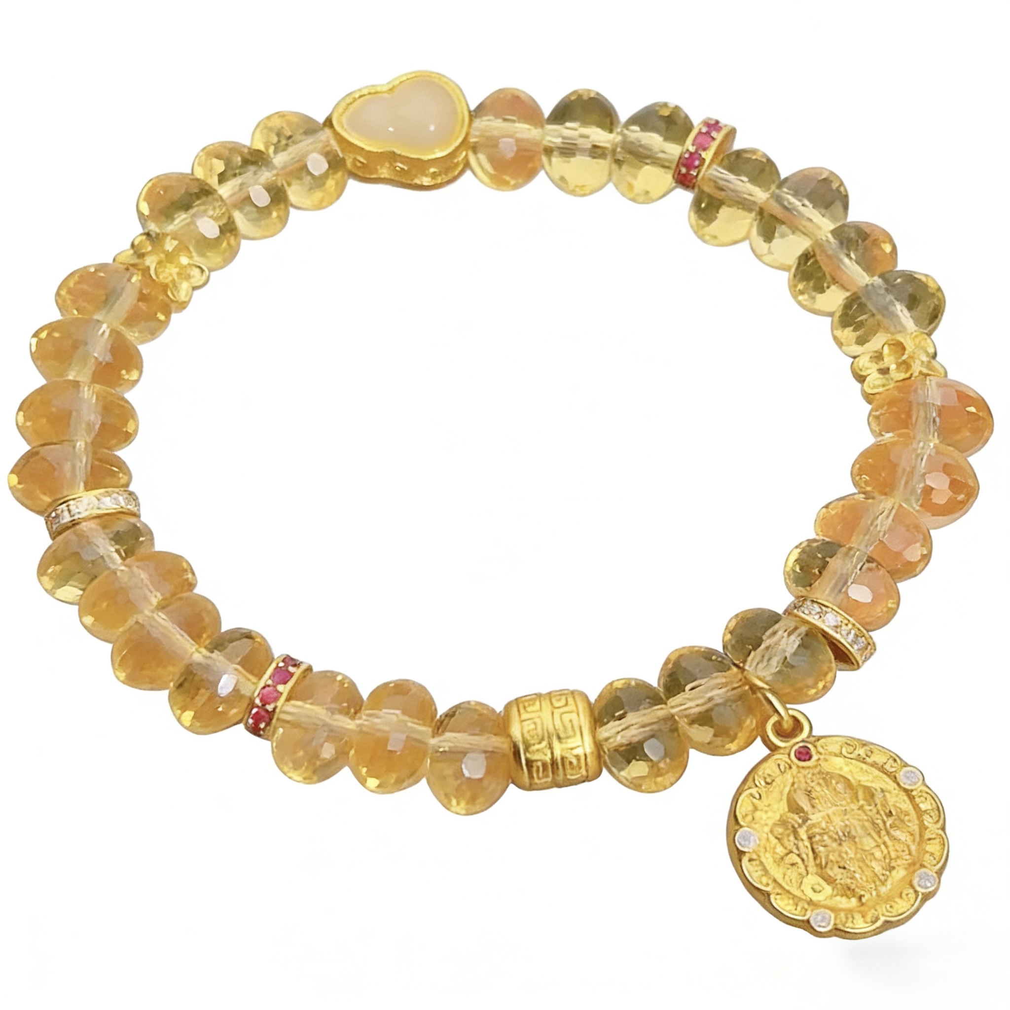 96ptoKCLakD9Vg4Li4B2Cx-1.jpg New Chinese citrine bracelet women's light luxury niche exquisite gourd bracelet God of Wealth bracelet for girlfriends gifts - Image 1