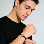 999 Sterling Silver Dragon Scale Peace Buckle Bracelet - Chinese Ethnic Style Good Luck Protection Bracelet - Image 2