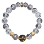 Women's crystal bracelet jewelry jewelry citrine beads white asei gift men's white crystal bracelet